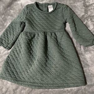 Carter Baby Dress 12 months- Green